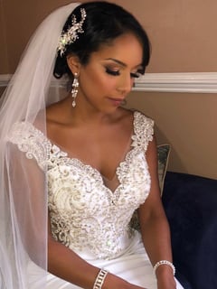 View Bridal Hair, Makeup, Women's Hair, Hairstyle, Bridal, Look - Fabiola Mistelske, Orlando, FL