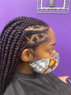 View Women's Hair, Hairstyles, Braids (African American), Natural, Hair Extensions, Protective - Shavonne Bennett, 