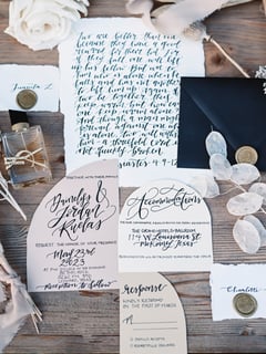 View Calligraphy, Calligraphy Service, Wedding Stationary - Alina Gutierrez, Roseville, CA