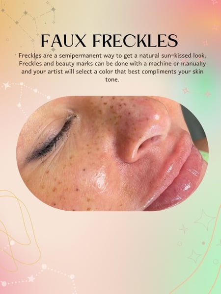 Image of  Cosmetic, Cosmetic Tattoos, Freckles