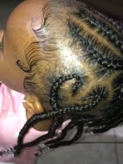 View Protective Styles (Hair), Hairstyle, Women's Hair, Braids (African American), 3C, Hair Texture - Mycaijhia Cochran, Fort Lauderdale, FL
