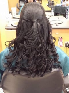 View Bridal, Women's Hair, Updo, Curly, Hairstyles - Thea Sterling, Johns Island, SC