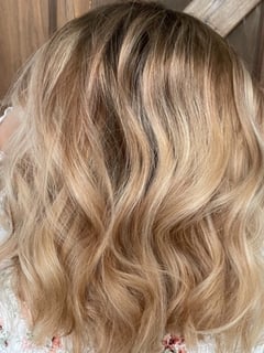 View Highlights, Women's Hair, Hair Color, Color Correction, Foilayage, Blonde - Courtney Oswald, Trinity, FL