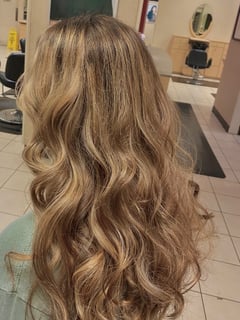 View Beachy Waves, Hairstyles, Women's Hair, Color Correction, Hair Color, Highlights - Karen Jonas, Youngstown, OH