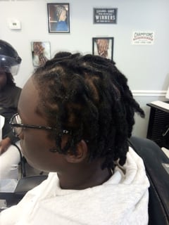 View Hairstyle, Updo, Mohawk, French Braid, Curls, Kid's Hair, Braiding (African American), Locs, Protective Styles - Latasha Smith, New Orleans, LA