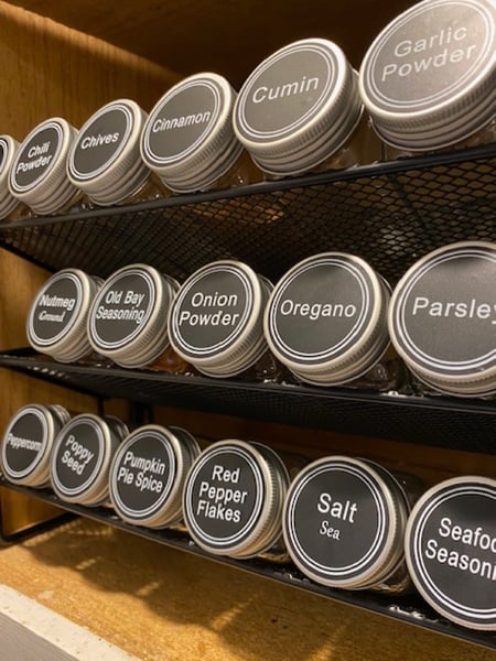 Image of  Professional Organizer, Kitchen Organization, Spice Cabinet