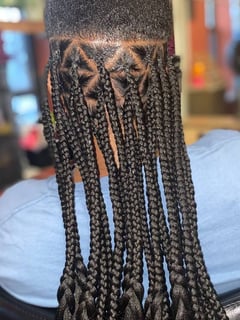 View Protective Styles (Hair), Hair Extensions, Hairstyle, Braids (African American), Women's Hair - BERNADINE EDWARDS, New York, NY