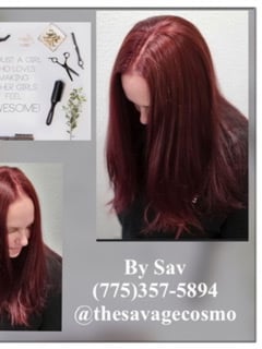 View Hairstyle, Hair Length, Long Hair (Mid Back Length), Hair Color, Red, Women's Hair, Straight - Henry Lopez, Sparks, NV