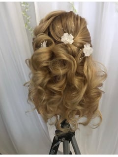 View Hairstyles, Bridal, Curly, Women's Hair - Crystal Spencer, Bakersfield, CA