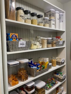 View Kitchen Shelves, Professional Organizer, Kitchen Organization, Food Pantry - Bonnie Hintenach, Westminster, MD