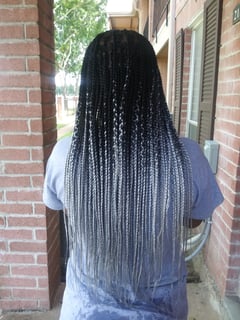 View Braids (African American), Hair Texture, 4C, Hairstyle, Women's Hair - Tinuade Bakare, Houston, TX
