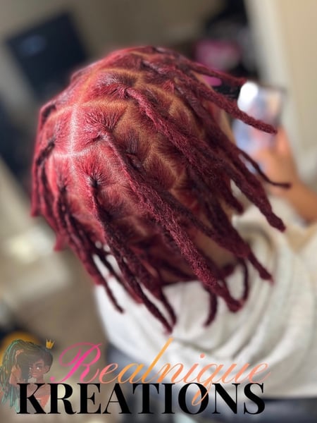 Image of  Women's Hair, Locs, Hairstyles, Natural, Protective