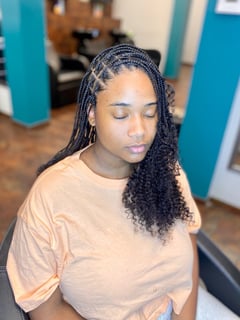 View Protective, Natural, Braids (African American), Hairstyles - Samantha Thomas, Cordova, TN