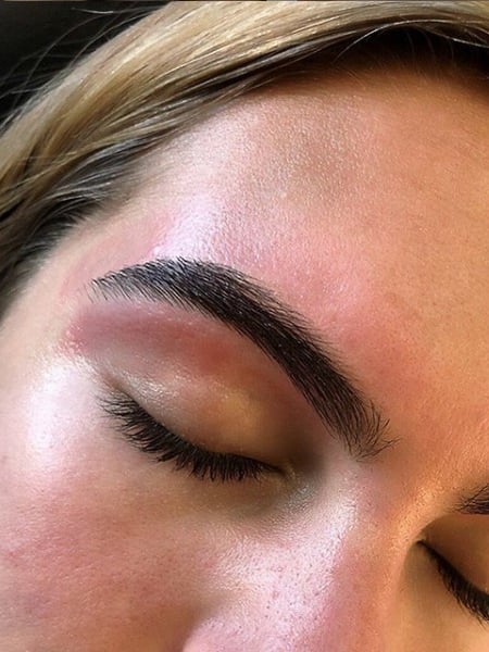 Image of  Brows, Rounded, Brow Shaping, Threading, Brow Technique, Brow Tinting, Brow Lamination