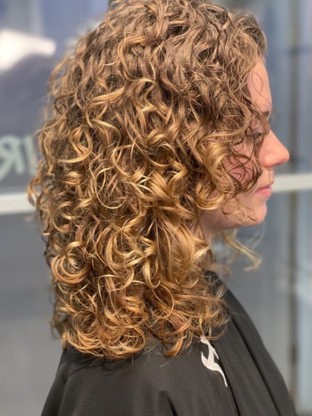 Image of  Women's Hair, Curly, Haircuts