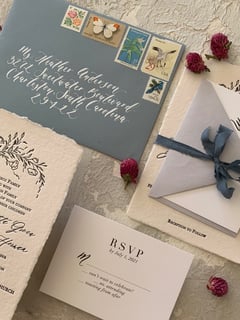 View Envelope Addressing, Wedding Stationary, Calligraphy, Calligraphy Service - Maddy Kelly, Charleston, SC