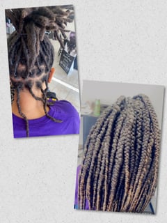 View Hairstyle, Braids (African American), Women's Hair, Locs - Tiante Wallace, Spring, TX