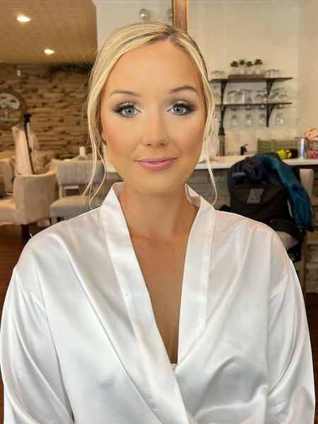 Image of  Olive, Skin Tone, Makeup, Airbrush, Technique, Bridal, Look, Evening, Daytime