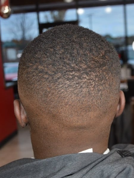 Image of  Men's Hair, Medium Fade, Haircut