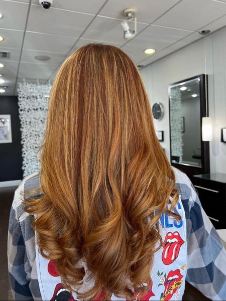 Image of  Medium Length, Hair Length, Women's Hair, Balayage, Hair Color