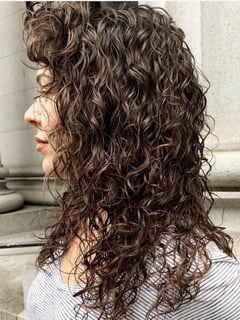 View Blowout, Women's Hair, Beachy Waves, Curly, Haircut, Layers, Hair Length, Long Hair (Upper Back Length), Foilayage, Hairstyle, Balayage, Hair Color - CocoAlexander - Johnny Bueno, Los Angeles, CA