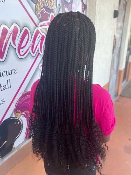 Image of  Natural, Braids (African American), Locs, Hair Extensions, Hairstyles