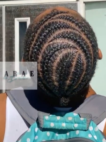 Image of  Men's Hair, Braids (African American), Hairstyles