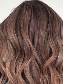 View Women's Hair, Hairstyle, Beachy Waves, Hair Length, Long Hair (Mid Back Length), Hair Color, Red - Lanh Hair, Newark, CA