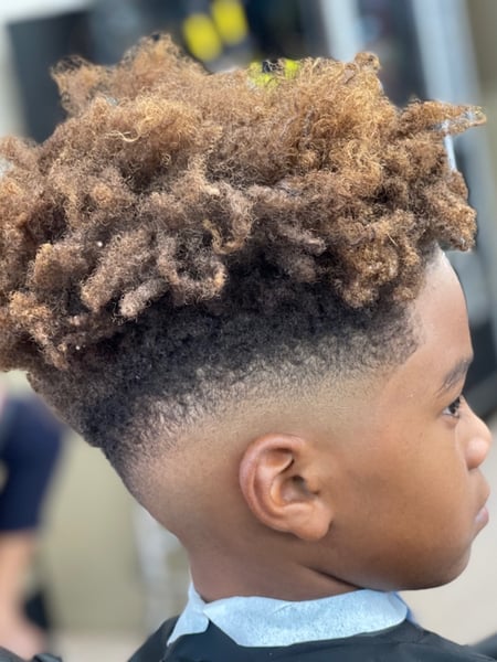 Image of  Kid's Hair, Curls, Hairstyle, Boys, Haircut