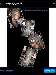 View Men's Hair, Mohawk, Hairstyles, Braids (African American), Locs, Fashion Color , Hair Color, Blonde - Alexia Matthews, Lake Charles, LA