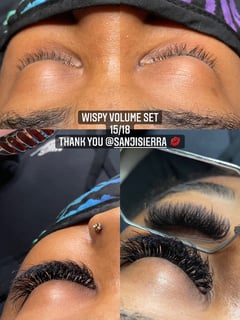 View Volume, Lash Type, Eyelash Extensions, Lashes - LuxBrowsByJo , Atlanta, GA