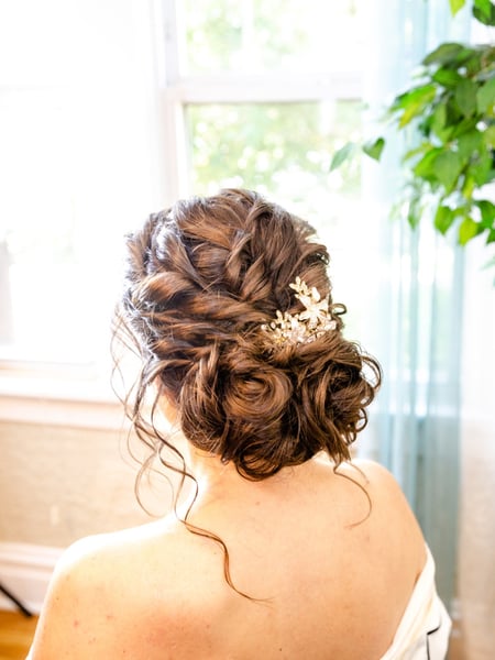 Image of  Hairstyles, Updo, Women's Hair, Bridal
