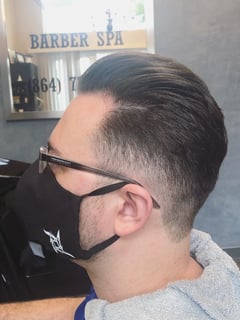 View Men's Hair, Low Fade, Haircut - Patricia Jankowsky, Greenville, SC
