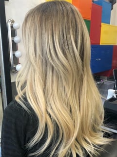 View Bob, Haircuts, Women's Hair, Coily, Layered, Blunt, Curly, Bangs, Blowout, Beachy Waves, Hairstyles, Curly, Straight, Hair Extensions, Silver, Hair Color, Red, Brunette, Foilayage, Full Color, Highlights, Color Correction, Fashion Color, Ombré, Balayage, Blonde, Long, Hair Length, Short Ear Length, Short Chin Length, Shoulder Length, Medium Length - Mari Nazaryan, Burbank, CA