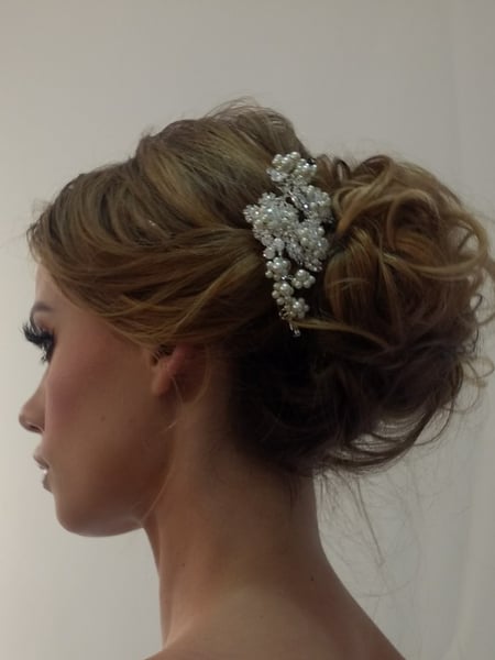 Image of  Women's Hair, Hairstyles, Bridal, Hair Extensions, Updo