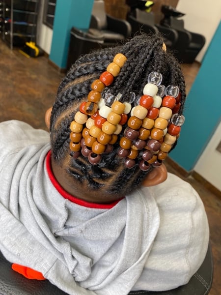Image of  Natural, Braids (African American), Protective, Hairstyles