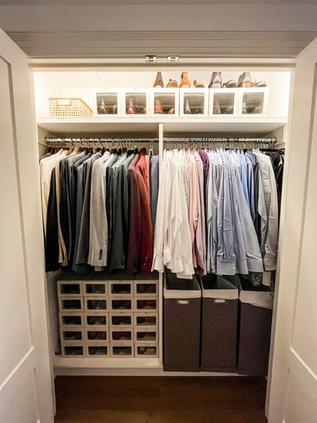 Image of  Professional Organizer, Closet Organization, Hanging Clothes, Shoe Shelves, Folded Clothes, Hats