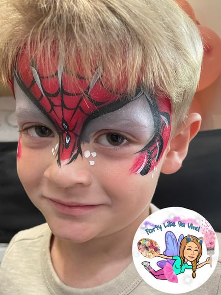 Image of  Face Painting, Animals, Spider, Characters, Superhero