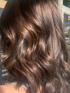 View Women's Hair, Hair Color, Brunette - Melissa Sherwood, Stockton, CA