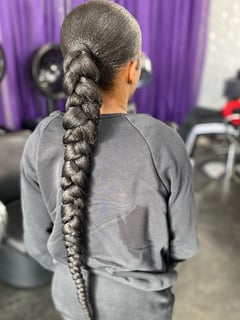 View Hair Extensions, Women's Hair, Natural Hair, Weave, Protective Styles (Hair), Braids (African American), Long Hair (Mid Back Length), Hair Length, Braid (Boho Chic), Hairstyle - SheQuita Renee’, Atlanta, GA