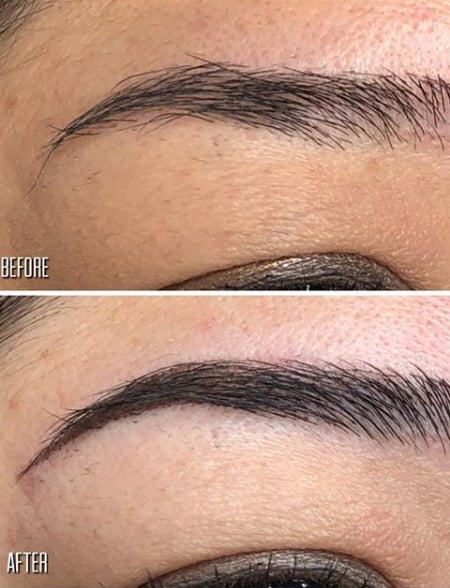 Image of  Brows, Rounded, Brow Shaping, Microblading, Brow Tinting