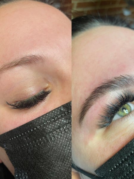 Image of  Brows, Brow Shaping, Rounded, Brow Technique, Wax & Tweeze, Brow Tinting, Brow Lamination