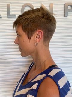 View Short Ear Length, Pixie, Women's Hair - Kyra Kloepping, Scottsdale, AZ