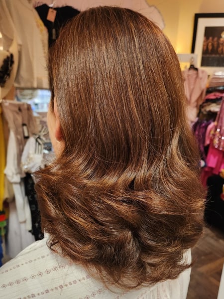 Image of  Long, Women's Hair, Hair Color, Hair Length, Full Color