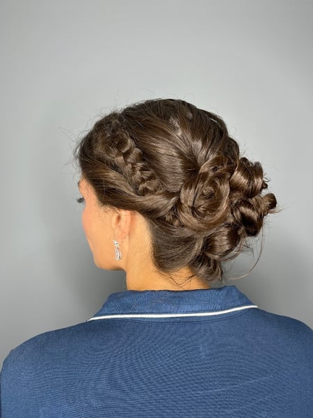 Image of  Hairstyles, Women's Hair, Updo, Bridal