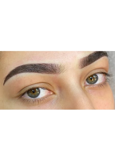 Image of  Brows, Brow Shaping, Arched, Rounded, S-Shaped, Steep Arch, Straight, Microblading, Nano-Stroke, Ombré