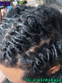 View Women's Hair, Locs, Hairstyles, Natural, Protective - Janae Thompson, 
