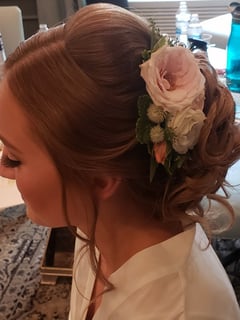 View Women's Hair, Updo, Hairstyles, Bridal, Bridal, Look, Glam Makeup - Brittany Allison, Nassau, NY