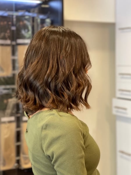 Image of  Women's Hair, Bob, Haircuts, Shoulder Length, Hair Length, Blunt