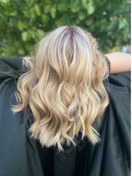 Image of  Women's Hair, Hair Color, Blonde, Color Correction